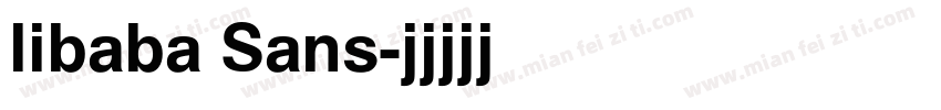 libaba Sans字体转换